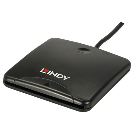 Lindy USB 2.0 Smart Card Reader - SMART-kortleser - USB