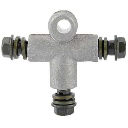 Motorcykel ATV Hydraulisk Bromsslang 3-vägs T-koppling Adapter 10mm