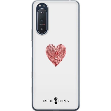 Yhteensopiva Puhelinkuori Sony Sony Xperia 5 II Cactus and Friends - Fingerprint Love
