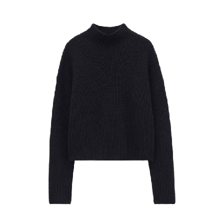 Filippa K Willow Sweater Stickat Dam Svart XS