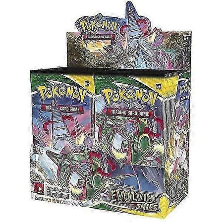 Evolving Skies Booster Box: 360 kort med 36 boosterpakker - Samlekortspill Booster Box