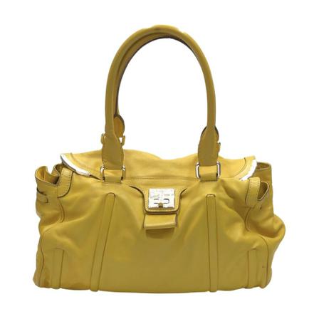 Celine Vintage, Pre-owned Shoulder Bag Geel, Dames, Maat:ONE Size