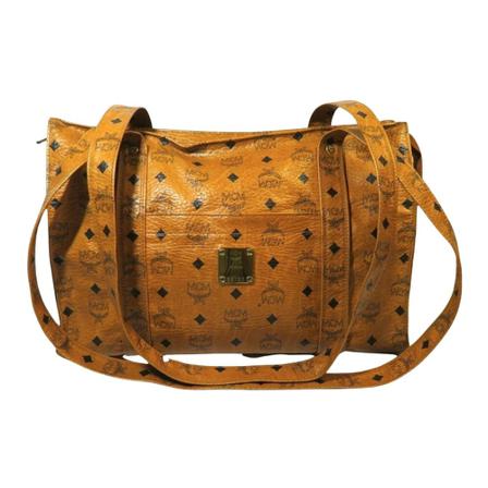 MCM Pre-owned, Shoulder Bags Bruin, Dames, Maat:ONE Size