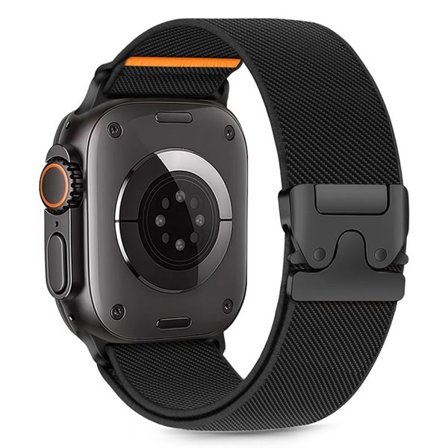 Tech-Protect nylonlås til Apple ur 44 / 45 / 46 / 49 mm - sort