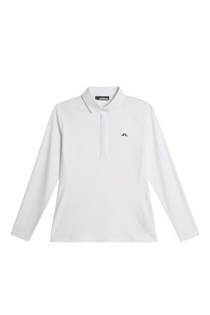 J.Lindeberg - Golf - Flor Long Sleeve Polo - White - Kvinne - S