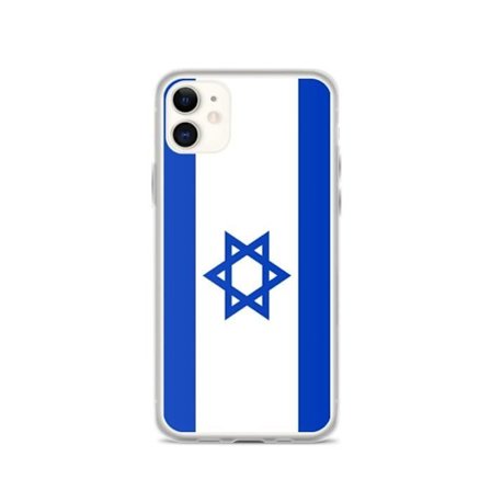Israel Flag iPhone 11 kotelo - PIXELFORMA - Kotelo - Pehmeä silikoni - Täysi suoja