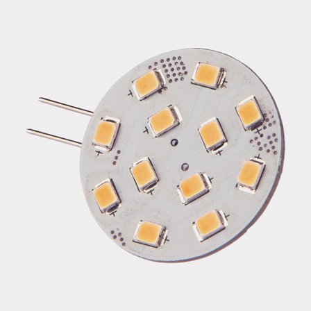 LED-pære NauticLED G4 PRO, 10 - 35 V, 25 W, sideben, med hvidt skær