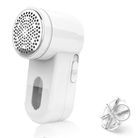 Stoffbarberer lo fjerner med 2 hastigheter inkludert, ekstra seks blader, bærbar klesbarberer for effektiv lo og lo fjerning 6. juni 15