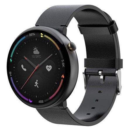 Amazfit Smartwatch 2 ægte læder Urrem - Sort