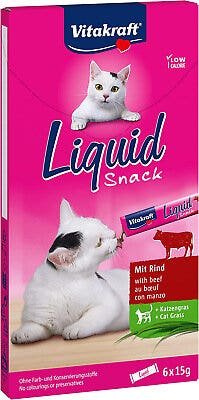 Vitakraft Liquid Snack Gusto Manzo Con Inulina Per Gatti Adulti