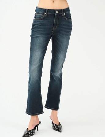 IVY Copenhagen Ivy-Johanna Kick Flare Jeans Wash F - Blue - 24 x 30