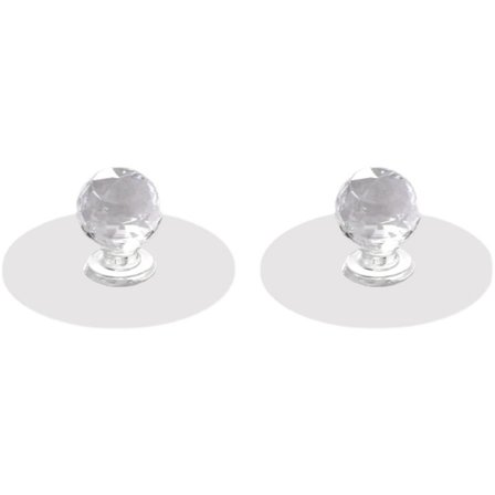 Klistremerke Dørhåndtak Hvit ABS Plast Skuff Håndtak Møbler Ha