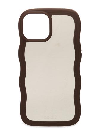 Wavy Case Iph 15/14/13 Brown Holdit