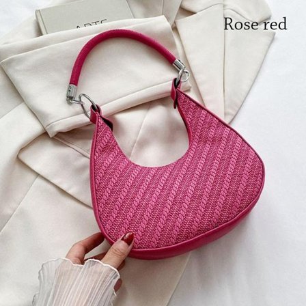 Underarm Taske Håndtaske ROSE RED