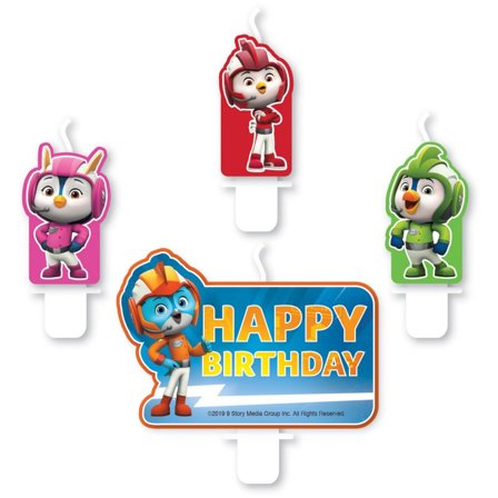 Tårtljus Top Wing 4-pack - Kalaslagret.se