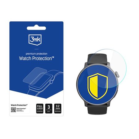3mk Klockskydd ARC Smartwatch-skärmskydd Film för STELIO Activ AI GPS 46mm
