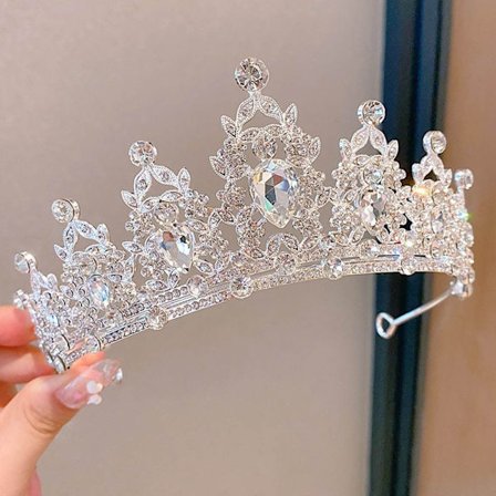 Princess Crown Tiaras pannebånd STIL 7 STIL 7
