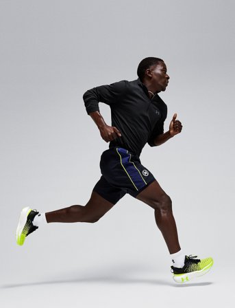 Under Armour Ua Seamless Stride 1/4 Zip - Black - S