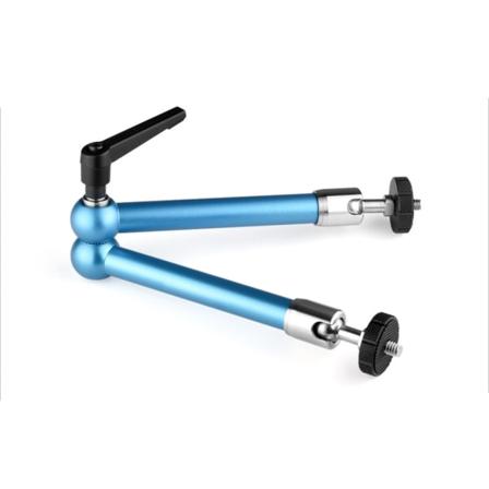 7"/11'' magisk arm, justerbar artikulerende friktionsarm med 1/4'' skrue koldskomontering til DSLR kamerarig/LED lys
