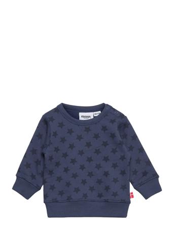 Ethan Star Sweatshirt Blue Racoon