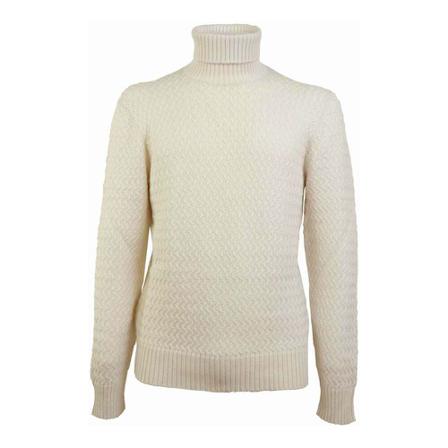 Circolo 1901 Turtlenecks Hvid, Herre Rullekraver
