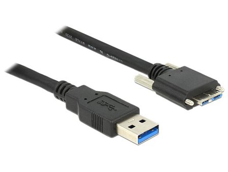 Delock USB-kabel - Micro-USB Type B til USB-type A - 3 m