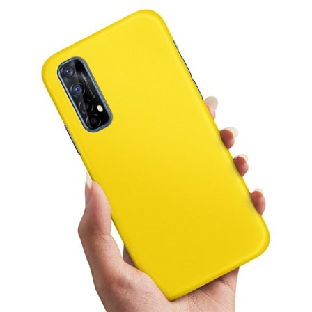 Cover / Mobilcover til Realme 7 - Gul