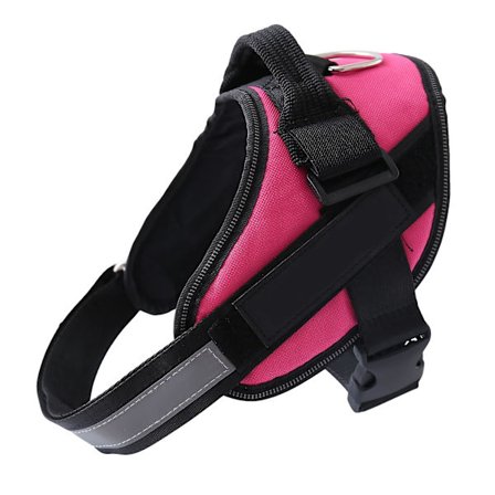 Shao Hundsele, Dragfri Djursele Med Sidoförsedda Öglor För Koppelplacering, Justerbar Vadderad Djurväst För Träning, Promenader, Löpning, Ingen 