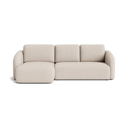 Savona chaiselong sovesofa, venstrevendt | opbevaring - Aragon Beige - 270x154x94 - Sofa, sovesofa, chaiselong