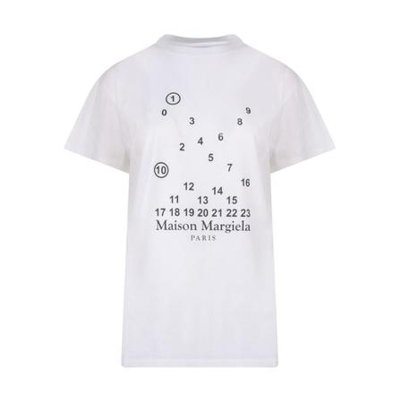 Maison Margiela T-Shirts Hvid, Dame