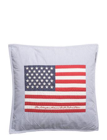 Flag Arts & Crafts Sham Home Textiles Cushions & Blankets Cushion Covers Sininen Lexington Home