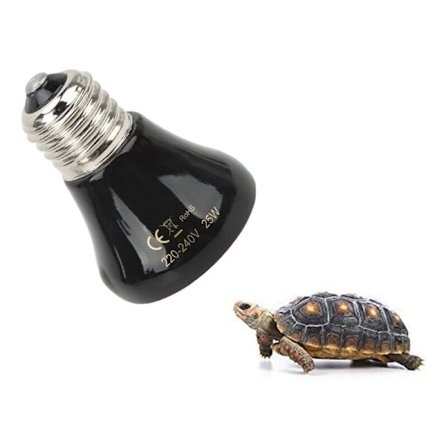 Turtle Varme Pære 25W Keramisk Varme Pære Infrarøde Lamper Varmelampe for Reptiler og Amfibier