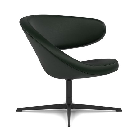 Varier Furniture Peel Club - Green Leather - Black base