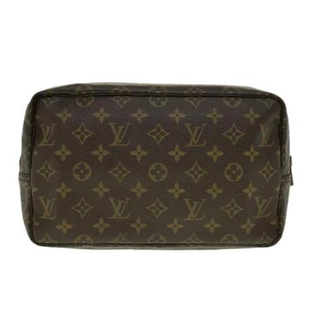 Louis Vuitton Vintage, Brown Canvas Louis Vuitton Trousse Toilette Bruin, Dames, Maat:ONE Size