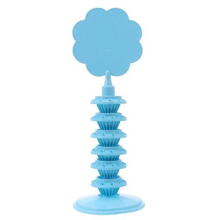 Cupcake-dekorasjon Dekorativ Dessertstativ Dessertutstillingsstativer Rustikk Lollipop Holder Godteristativ Random Color 14X14X40CM