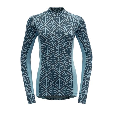 Devold Liadalsnipa Woman Shirt Women base layer tops Blue XS