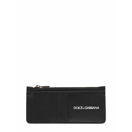 Dolce & Gabbana Pung Sort, Herre Punge og Kortholder, Størrelse: ONE Size