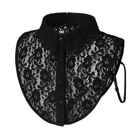 Falsk krave Aftagelig falsk krave SORT