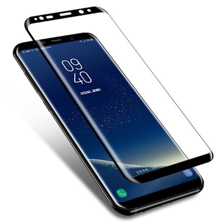 Samsung Galaxy S9 plus Böjt skärmsskydd i härdat glas