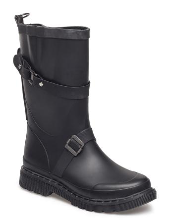 3/4 Rubberboot Black Ilse Jacobsen
