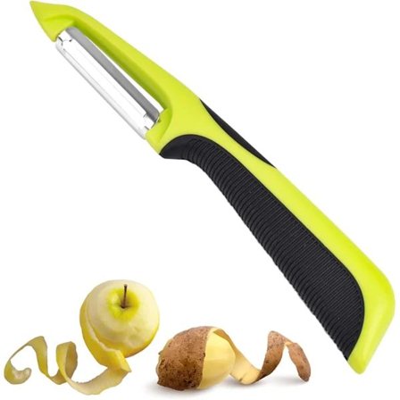Stainless Steel Potato Peeler, Rotating Peeler for Kitchen, Vegetable Peeler for Fruit, Suitable for Vegetables and Fruits