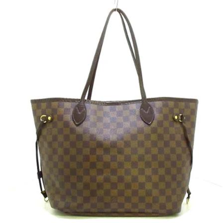 Louis Vuitton Vintage Pre-owned Polyester totes Brun, Dame Vintage Tasker, Størrelse: ONE Size