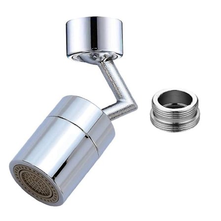 Universal Kitchen Plastic 720 Rotatable Splash Filter Faucet Sprayer Head Flexible Bathroom Tap Extender Adapter Foam Nozzle