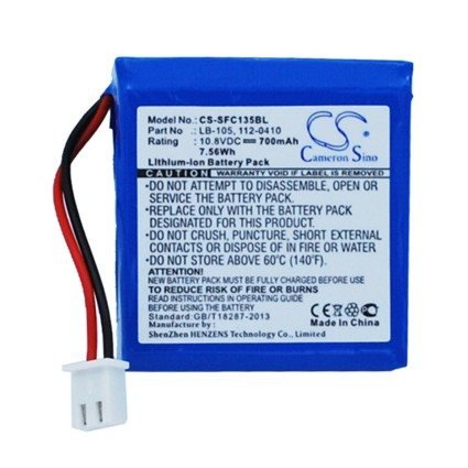 Maksupään akku Safescan 135i, 145ix, 155i jne. varten.