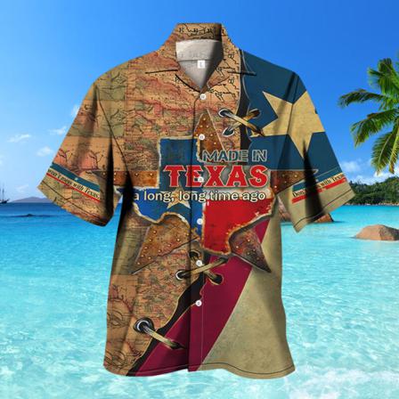 Män Independence Day T-shirt Lapel Neck Tee