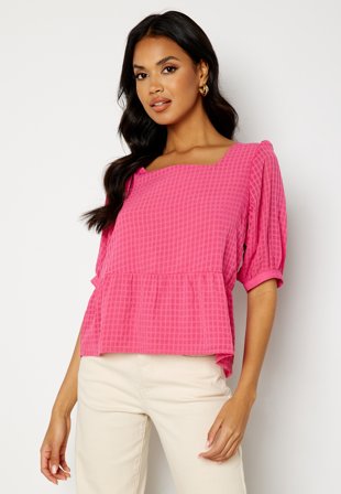 ICHI Fidda Blouse Shocking Pink Klær