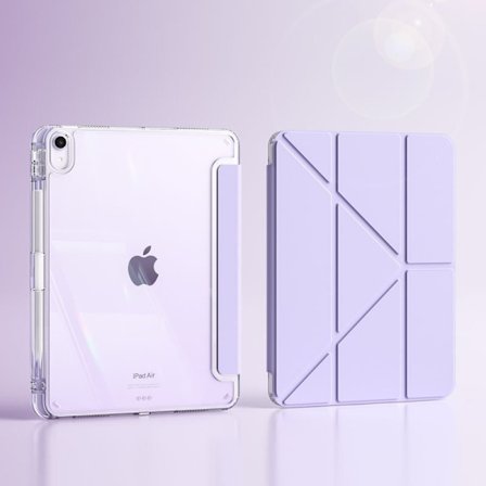 Tyylikäs suojakotelo iPad 11 A16 -mallille Taro Purple Y 3" Trifold