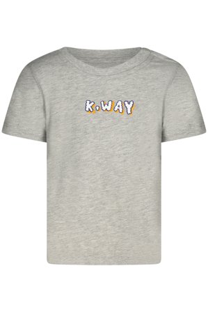 K-way T-shirt Maniche Corte Bambino Grigio
