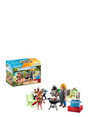 Playmobil Family Fun Fælles Grillaften - 71427 Patterned PLAYMOBIL