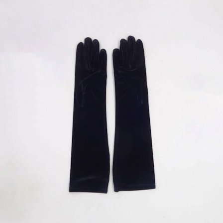 Lange Handsker Kongeblå Handsker SORT